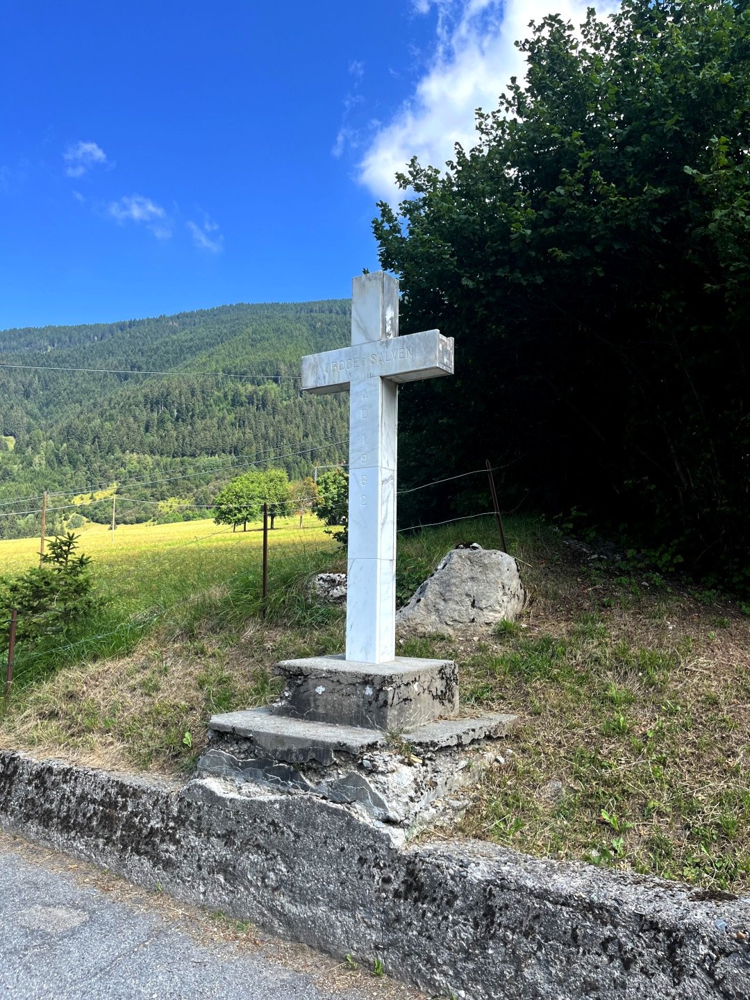 Croce di Salven in Brescia, Lombardije, Italië