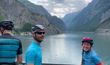 Lac du Chambon fietsers met Rudi Rides