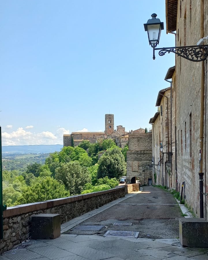 Colle di Val d'Elsa tussen Siena en Florence nabij Castelfiorentino