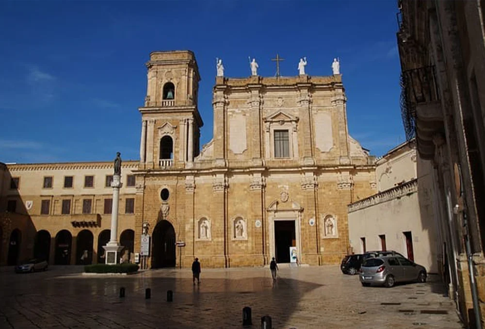 Kathedraal in Brindisi Puglia Italië