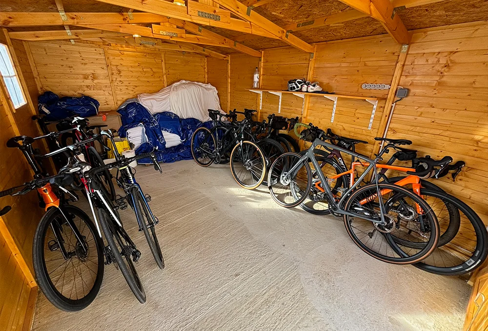 Fietsfaciliteiten accommodatie fietsvakantie