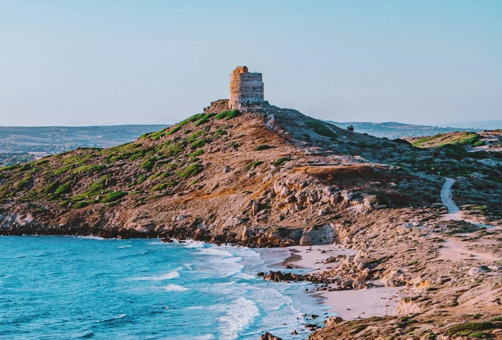 torre-spagnola-cabras-fietsvakantie-op-sardinië