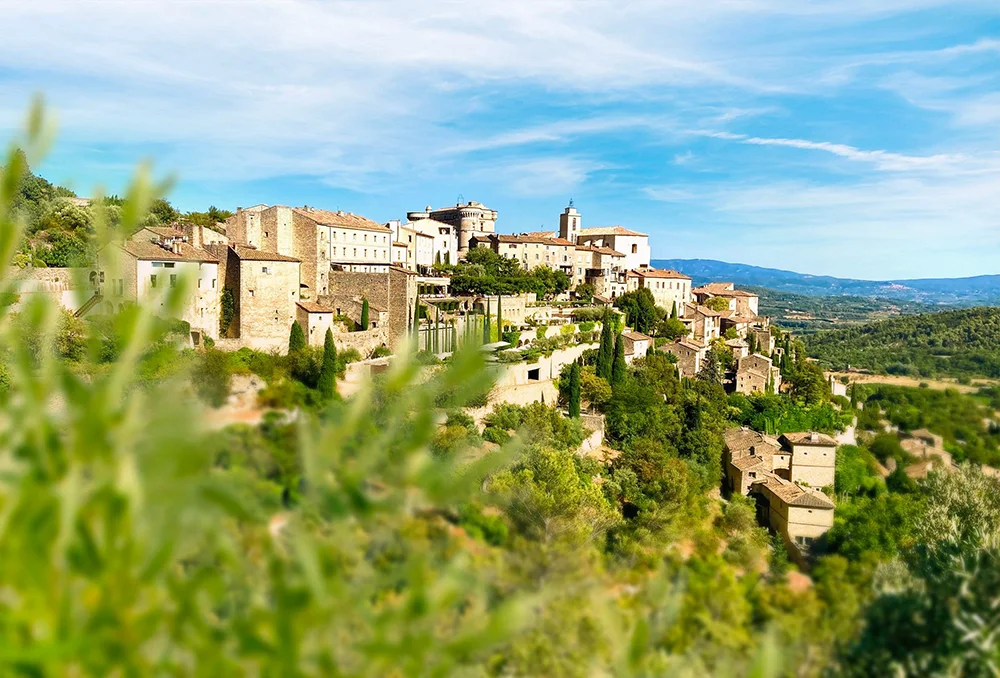 Frankrijk, De Provence, typisch dorp Typisch dorp in de Provence
